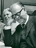 Erlander during the 1966 municipal elections