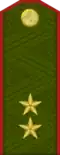Генерал-лейтенант General-lejtenant[51] (Tajik National Army)