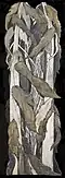 Tall Timber, wood carving, 1962