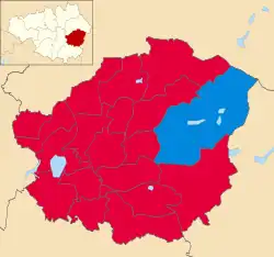 2012 results map