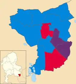 2016 results map