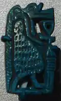 Ancient Egyptian Taweret amulet, New Kingdom, Dynasty XVIII, c. 1539–1292 BC