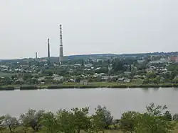 A Teioasa landscape from the southern edge of city lake