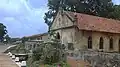 Tellippalai church in damaged condition due to civil war and Union College in 2011