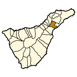 Municipal location in Tenerife