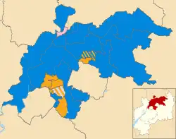 2011 results map