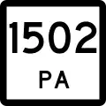 Texas principal arterial marker