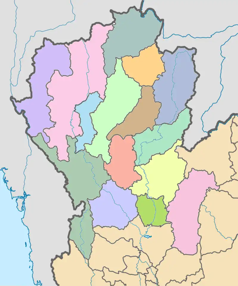Pang Ung is located in Thailand Northern TMD