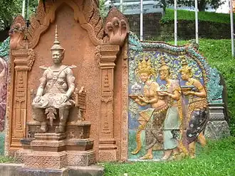 Statue of King Sisowath