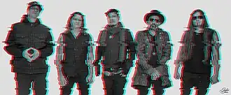 five male musicians