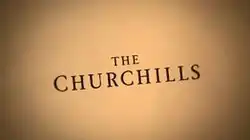Series tiles on a title page inside a book
