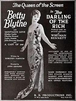 Darling of the Rich advertisement