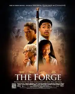 Four people and a sword