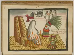 The funerary rites of Ahuizotl
