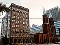 Imperial Hotel, next to the Church of the Sacred Heart of Jesus