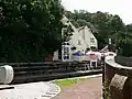 The Lock pub next to Wolverly Lock on the Staffordshire and Worcestershire Canal