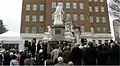 Stephen Hartland of The Birmingham Civic Society spoke at the re-dedication in 2007