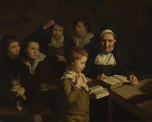 The Schoolmistress by John Opie