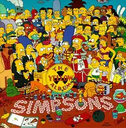 The album cover which parodies Sgt. Pepper’s Lonely Hearts Club Band