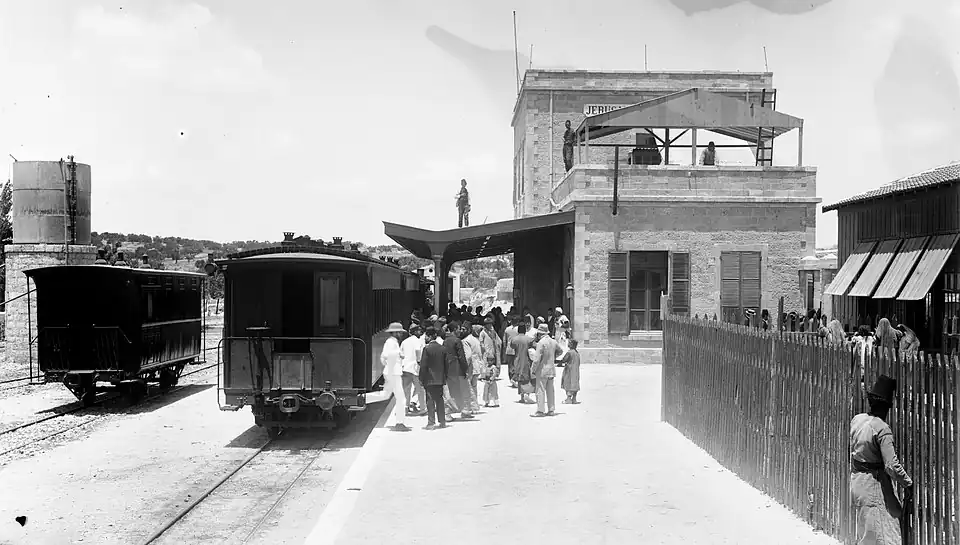The station in the early 20th century