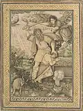 late 17th-early 18th century. 8.5 x 6.5&nbsp;cm