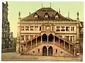 The town hall around 1890-1900