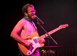 Katzman performing in 2017