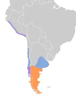 Map of range
