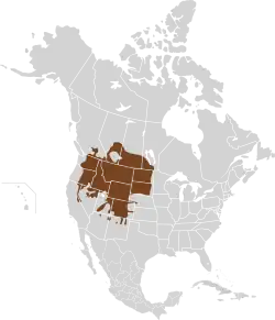 Map of range