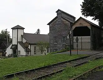 John I. Thompson Grain Elevator and Coal Sheds in Lemont
