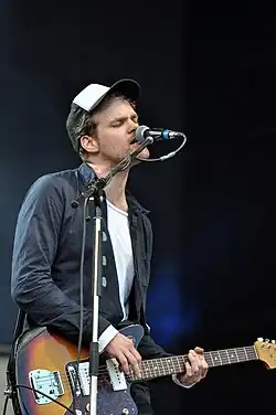 Tobias Kuhn performing at the Greenville Festival in 2013