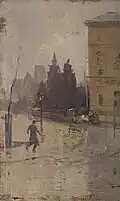 By the Treasury, 1889, National Gallery of Victoria