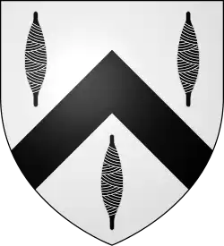 sinister: arms of Trefusis.[d]