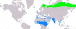 Map of range