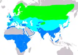 Map of range