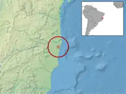 Map of range