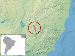 Map of range