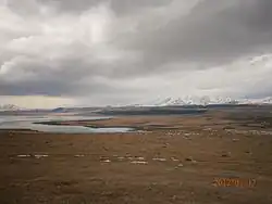 View on the Tsalka Plateau.