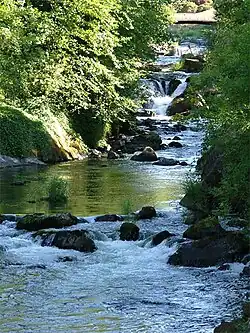 Tumwater Falls of the Deschutes River