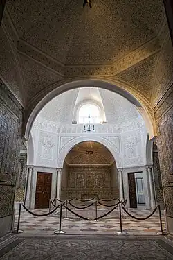 Apartments of the Bey, room called Virgil, after the name of the mosaic of Sousse that was exposed until the extension of the years CE 2010