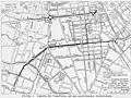 GBS tunnel designs with north and south tunnels, the Linden crossing was located at the eastern end of the north tunnel