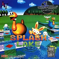 Splash Lake Turbografx CD retail release