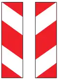 Clearance signs (roadworks)