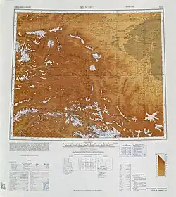 Map including Shule (labeled as SU-LO) from the International Map of the World (AMS, 1966)[b]