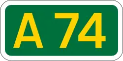 A74 shield