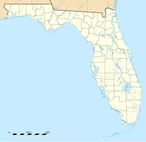 Map showing the location of Troy Spring State Park