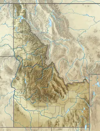 Sublett Range High Point is located in Idaho