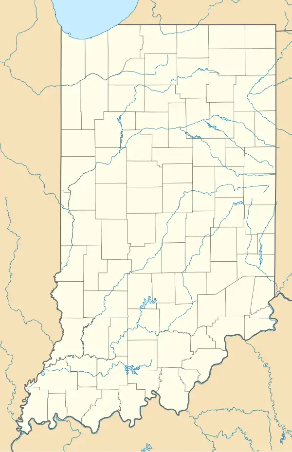 Vinegar Hill Historic District is located in Indiana