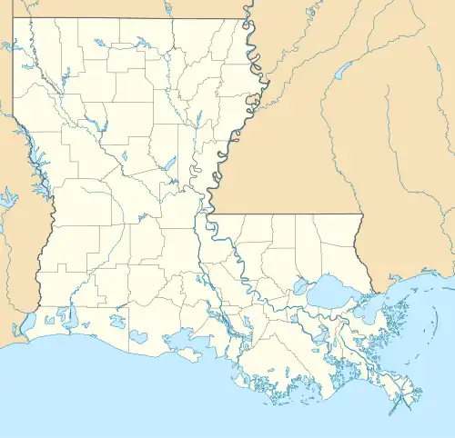 Map showing the location of Fairview-Riverside State Park