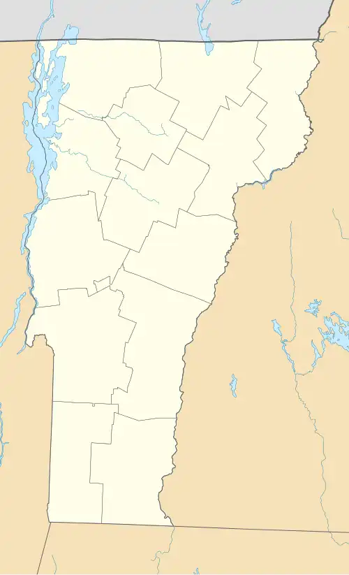 Ira Allen Chapel is located in Vermont